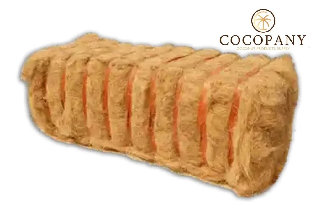 Baled coconut fiber coir ready for export from Indonesia